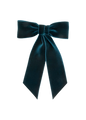 Tyche Wide Velvet Bow Barrette